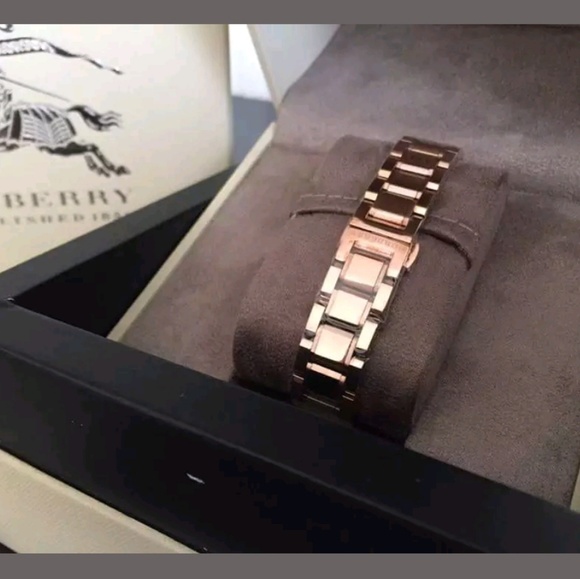 100% Authentic Burberry Rose Gold watch